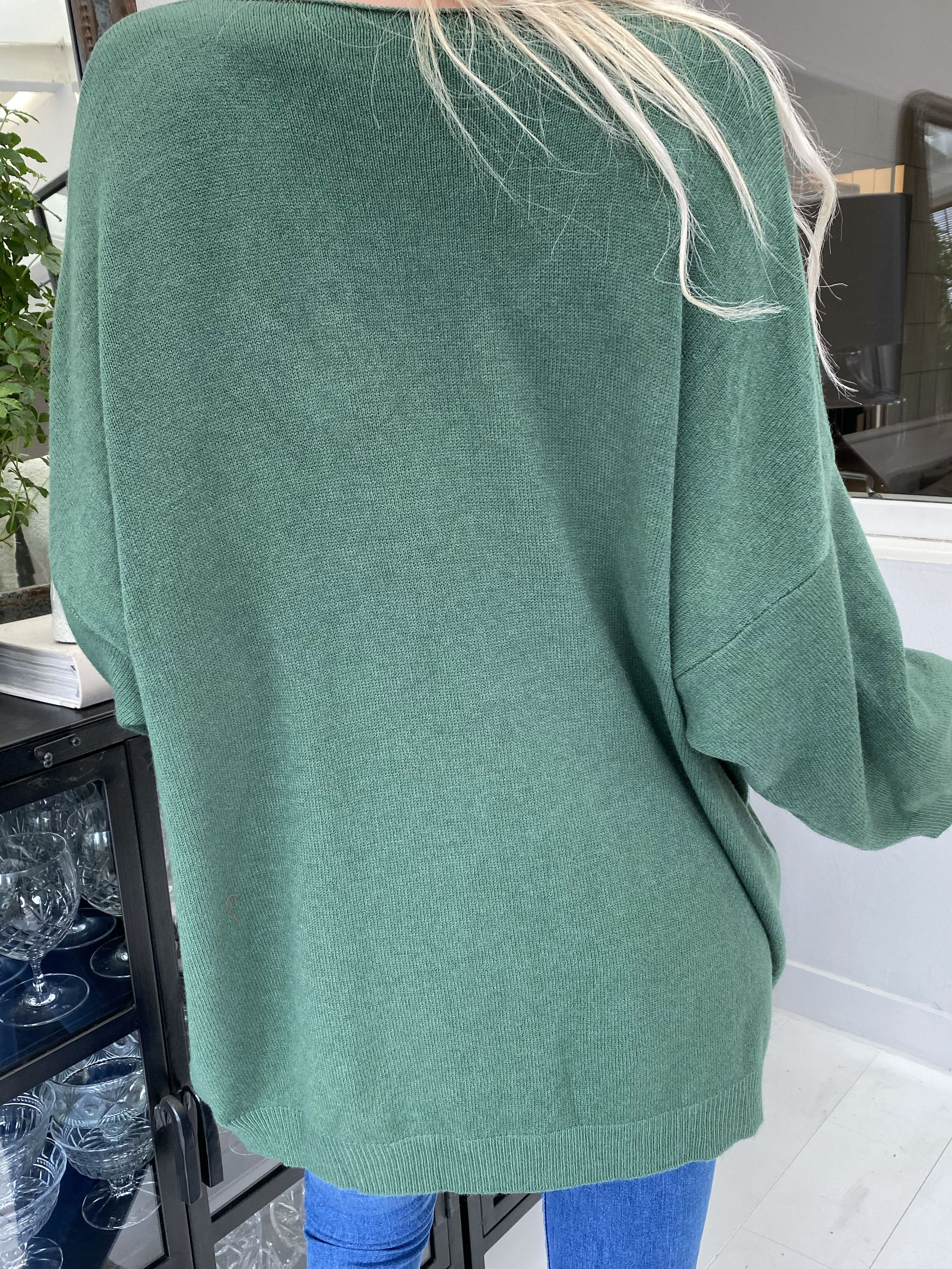 Esther - Stickad i överdimensionerad look - Rose